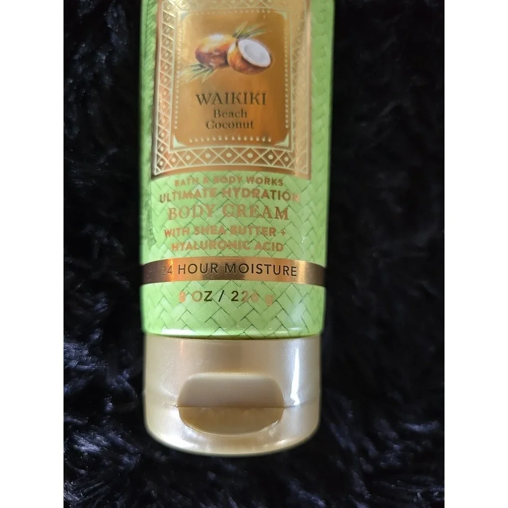 NEW Bath & Body Works Waikiki Beach Coconut Body Cream 8 oz‎